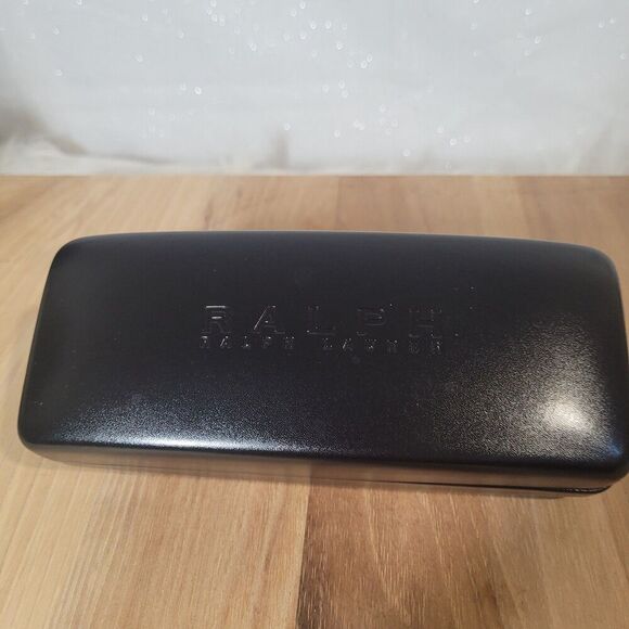 Ralph Lauren Oversized Sunglass Case  Black - Picture 2 of 2